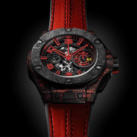 Hublot and Ferrari Take Victory Lap with New Big Bang Ferrari 